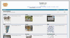 Desktop Screenshot of gallery.tiarabali.com
