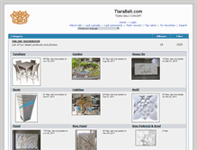 Tablet Screenshot of gallery.tiarabali.com